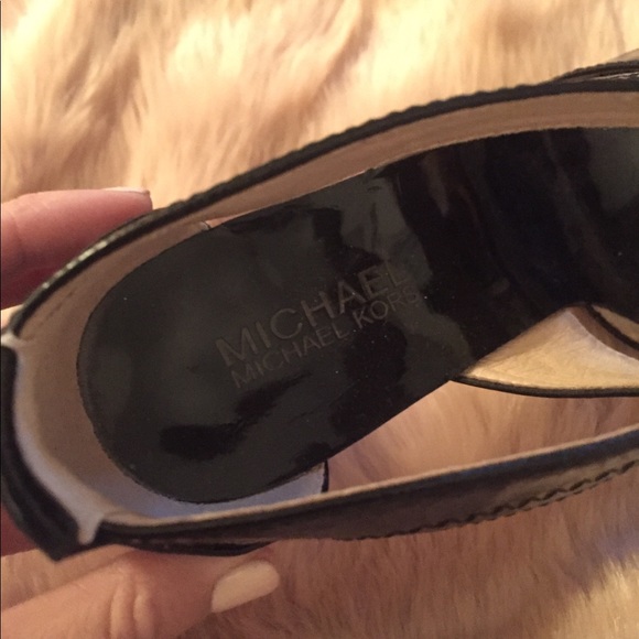 Michael Kors T-Strap Heels | Size 7.5 - Picture 3 of 3